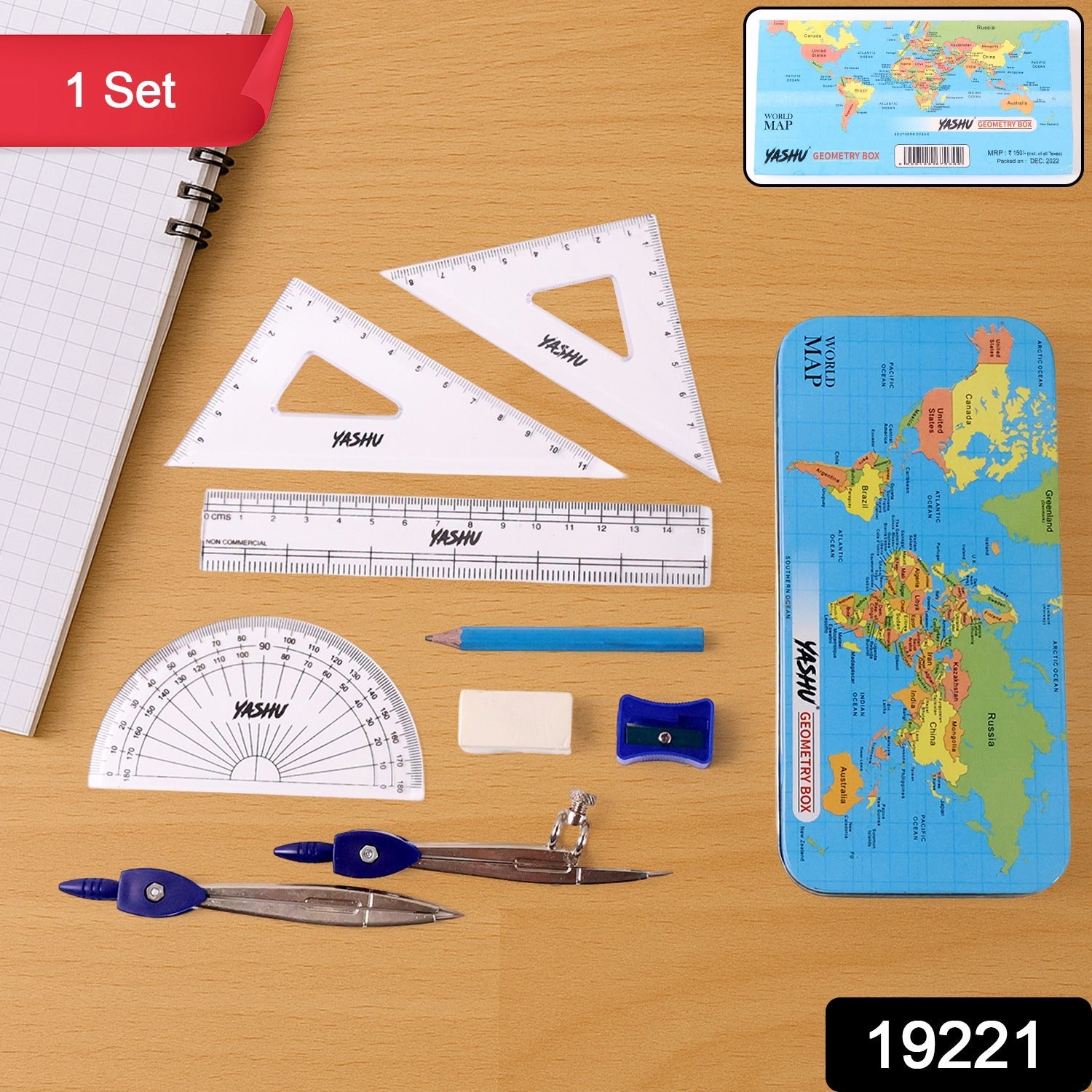 Yashu Smart Draw Geometry Box Set Yashu Smart Draw Geometry Box Set